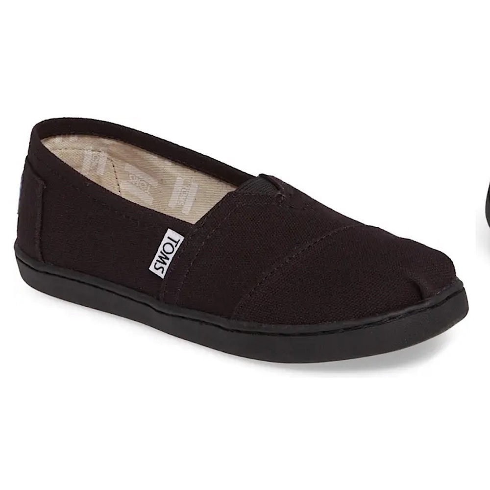 TOMS 2.0 Classic Alpargata Slip-On youth size 2.5